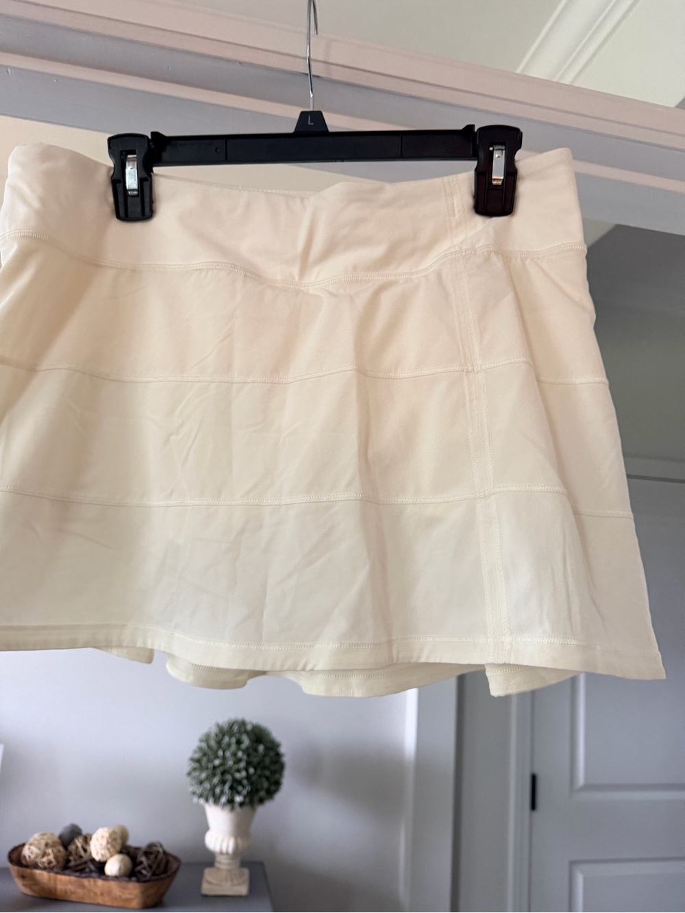 lululemon athletica Cream Performance Skort